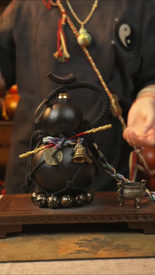 198大漆一物一拍记葫堂出品【不带手串】