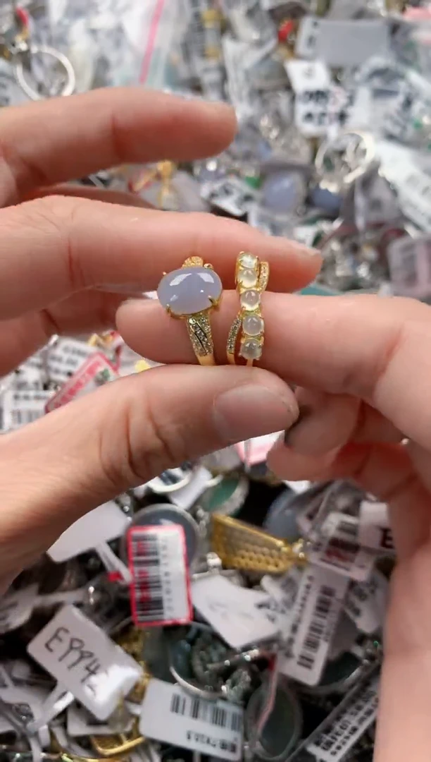 银S925镶嵌戒指翡翠11-11-11   10