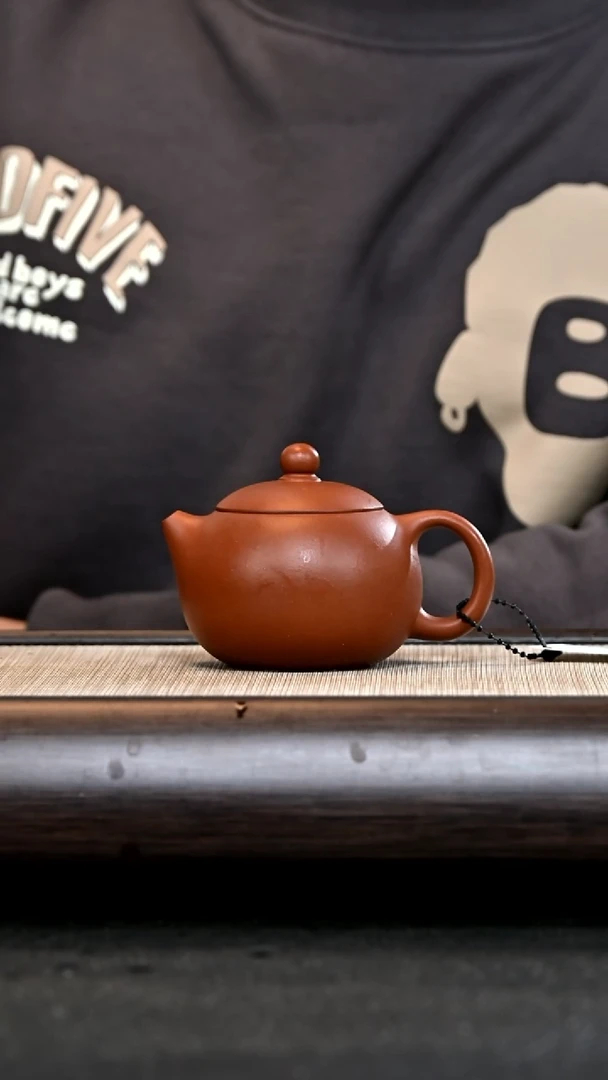 【闪购商品】紫砂茶壶HT15553 西施 朱砂