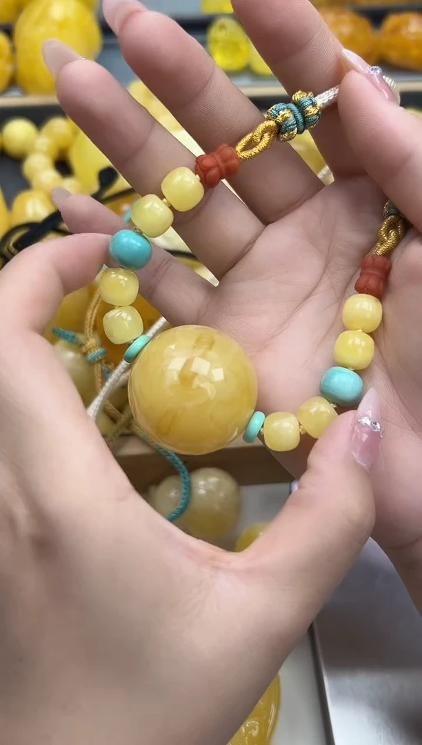 裸石琥珀未镶嵌天然琥珀蜜蜡吊坠