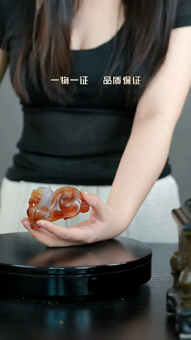 M***赵瑞兽摆件一物一证 铜宝艺收藏 精品专场