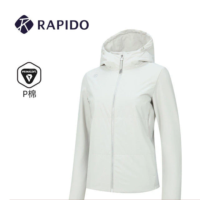 【新品】RAPIDO睿必度26春女士时尚舒适轻量P棉棉服雳霹道CP6Z38Y01
