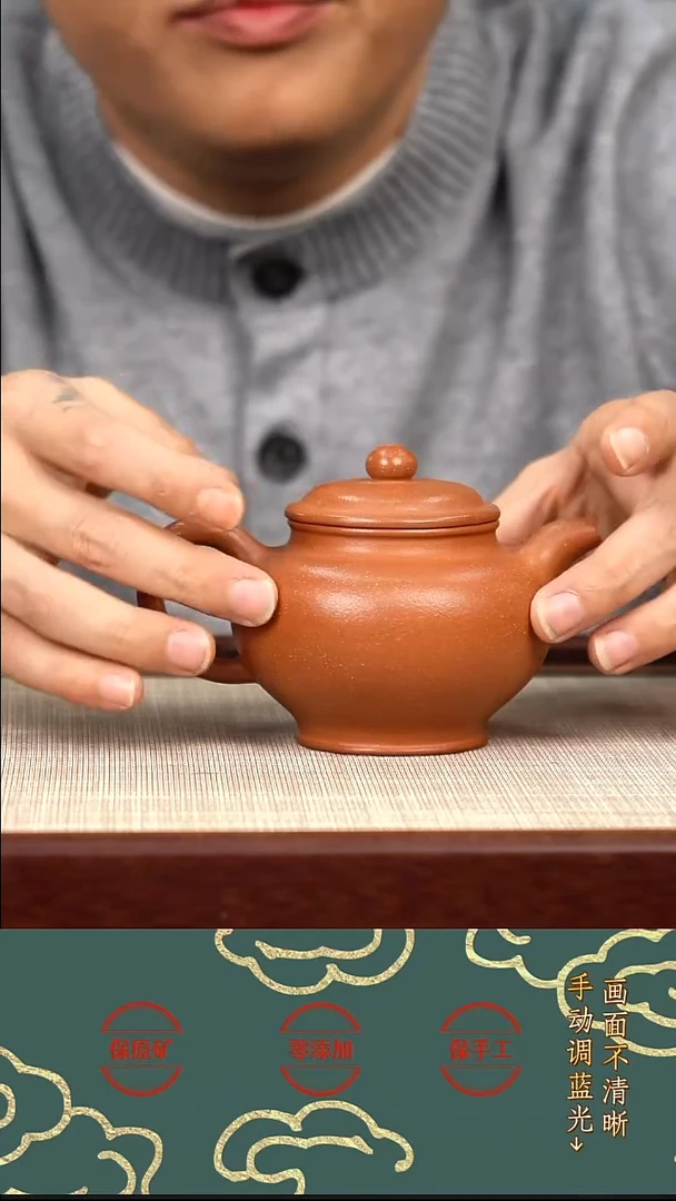 茶壶紫砂ZKF降坡掇只240