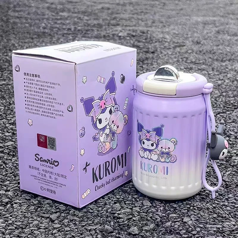 库洛米高颜值保温杯保冷女士时尚女学生咖啡杯送礼专用j