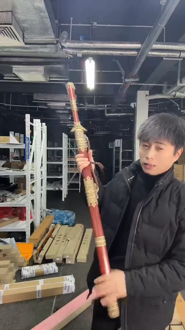 大将军剑 血檀木 黄铜 毛铁