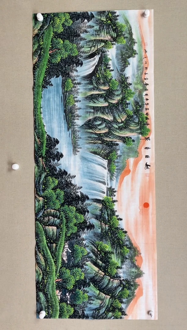 国画180*68 李金华李金华李金华李金华李金华