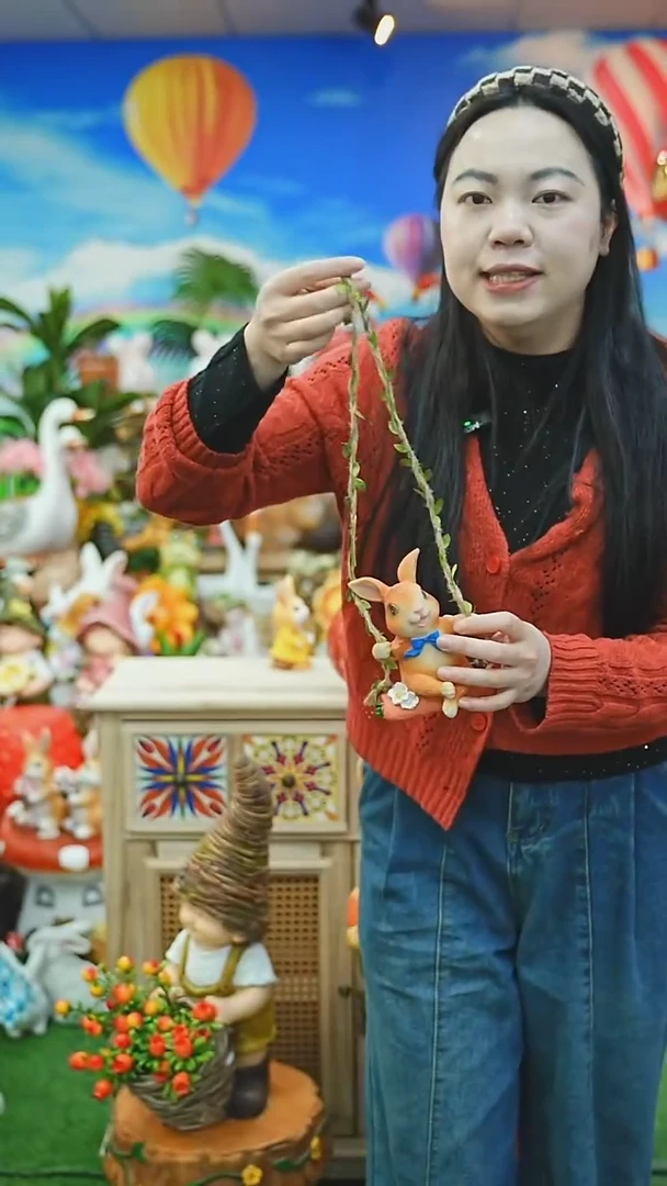 【闪购商品】红陶花园庭院摆件&00&