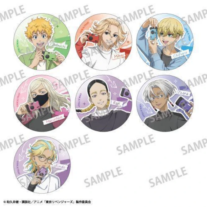 正版日谷《东京复仇者》相机吧唧（代拆）