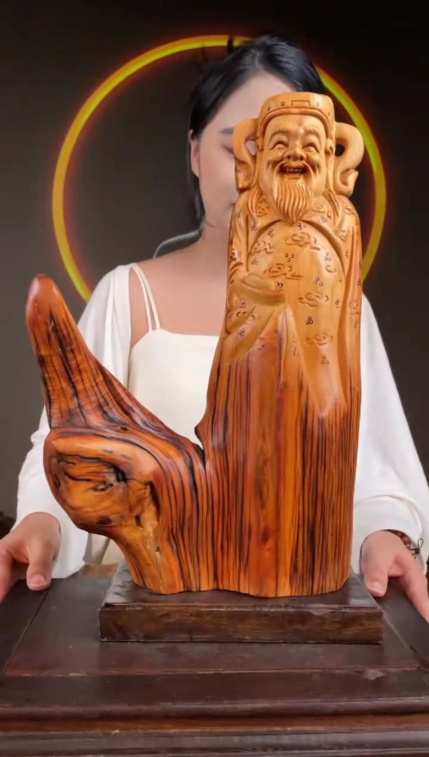 柏木（崖柏）手工摆件,先抢先得! 编号:297