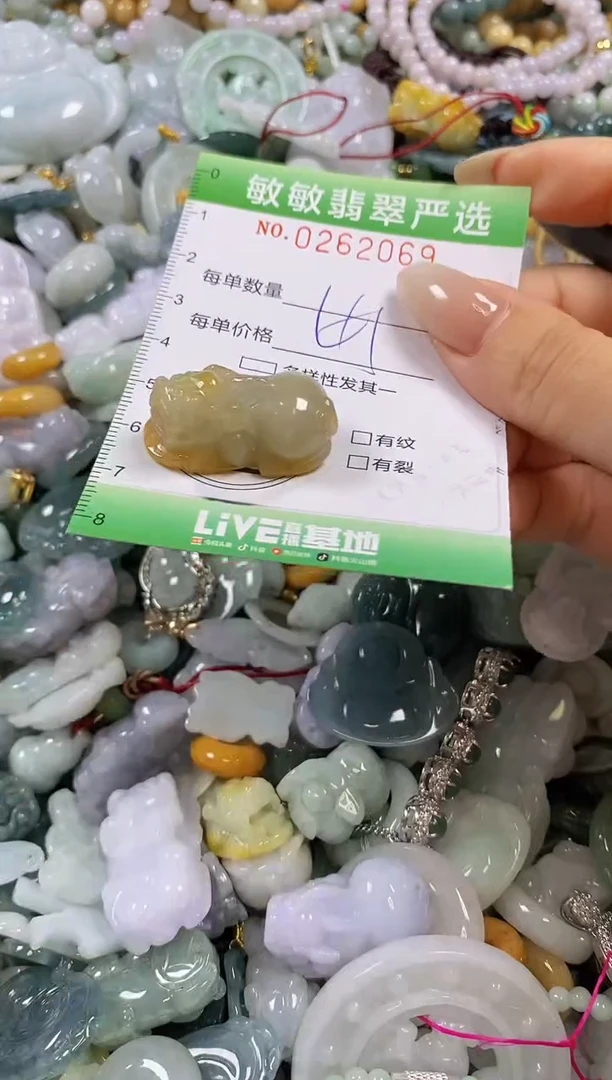 翡翠未镶嵌颈饰闪购0262069