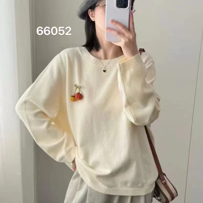 莲莲专属-韩版针织衫（南瓜）