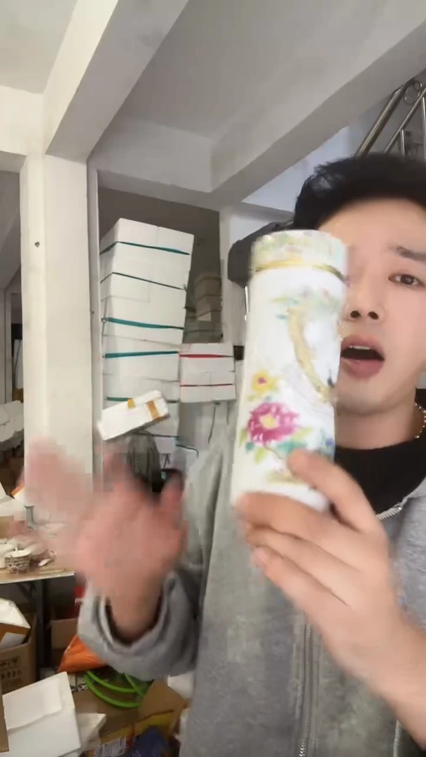 新款花鸟杯子花鸟杯子微