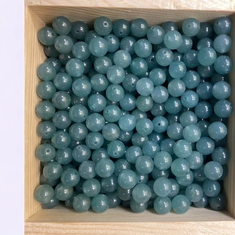 天然7A蓝水散珠专拍