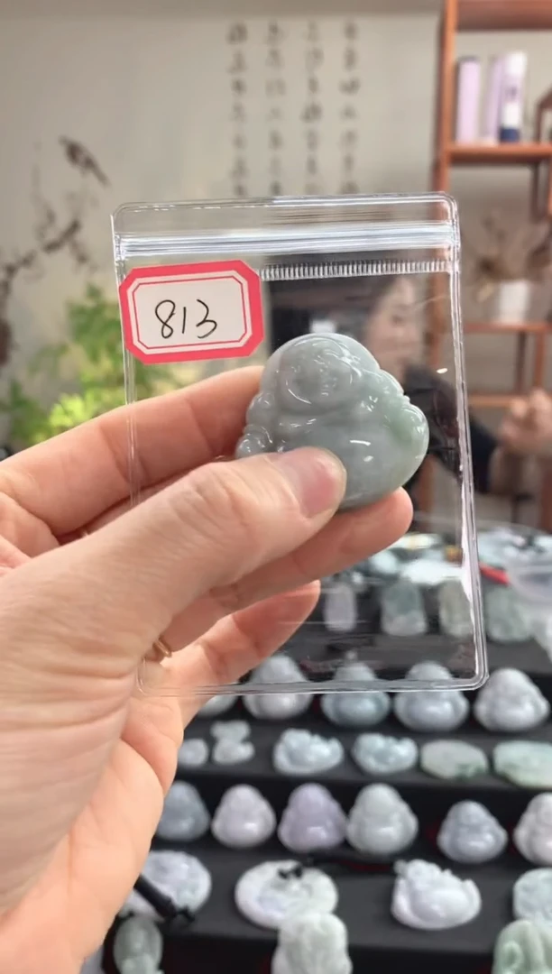 【闪购商品】翡翠颈饰未镶嵌佛公813