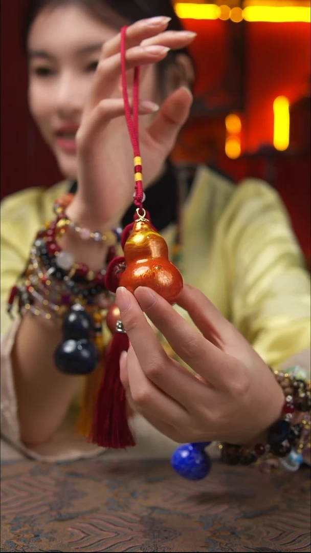 开播福利玖澄文创漆艺葫芦国风配饰葫芦系列