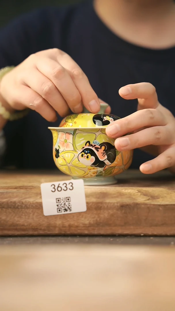 【落单孤品】福利/盖碗@@3633