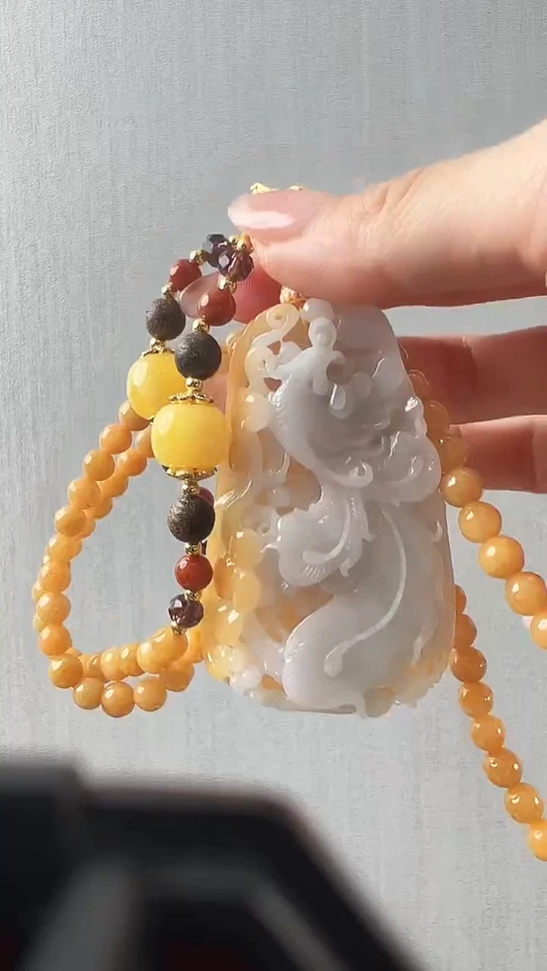 颈饰未镶嵌翡翠凤凰