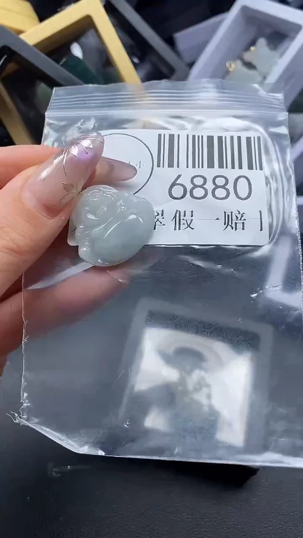 吊坠(不含链)未镶嵌翡翠6880