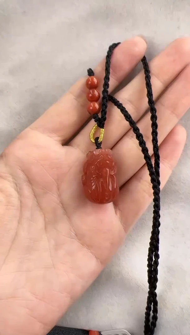 【闪购商品】南红玛瑙吊坠未镶嵌10127108-吊坠