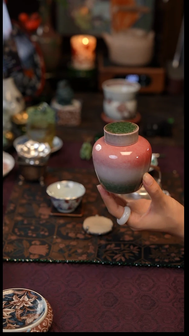 美人醉茶叶罐  景德镇陶瓷福利款
