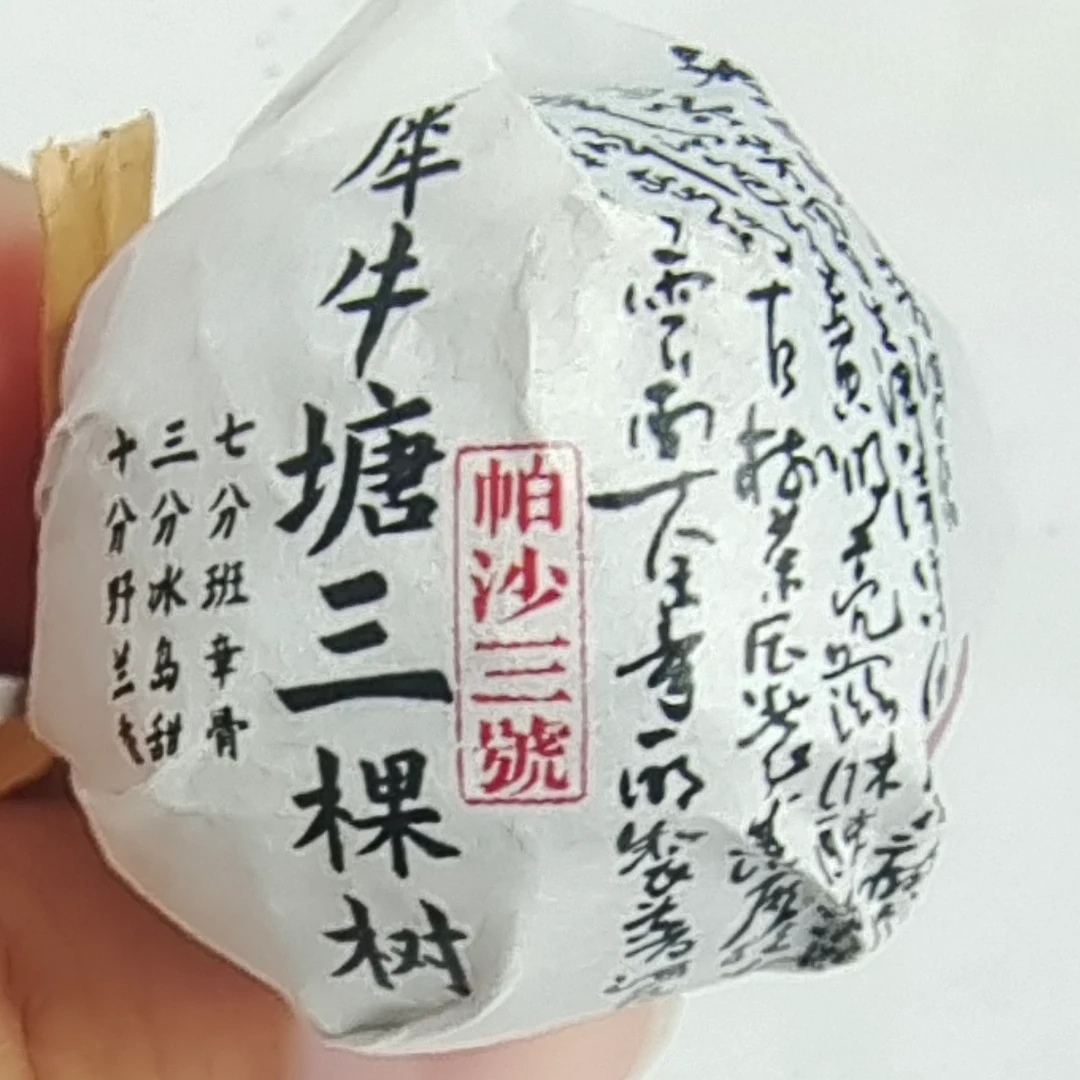 犀牛塘三棵树古树龙珠生茶普洱茶【三厂长-茶农源头茶厂】