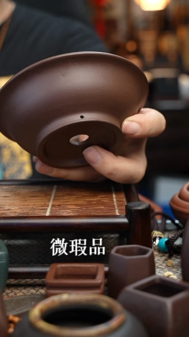 紫砂花盆長木軒精品紫砂