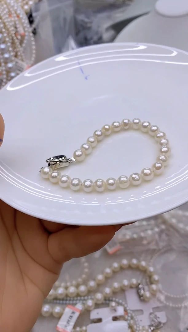 未镶嵌1淡水珍珠手串