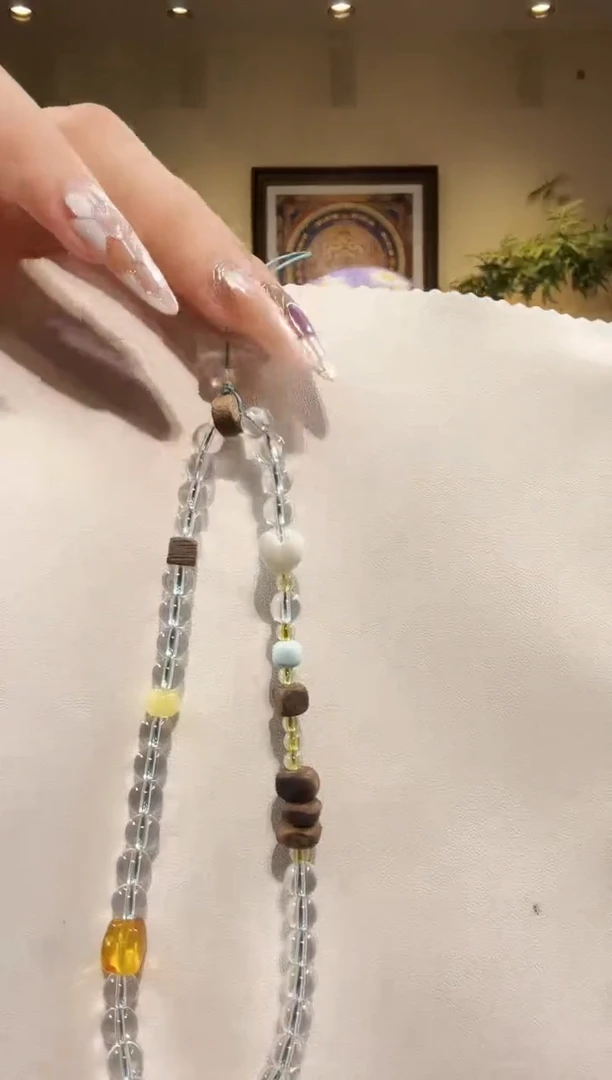 未镶嵌颈饰水晶手机链