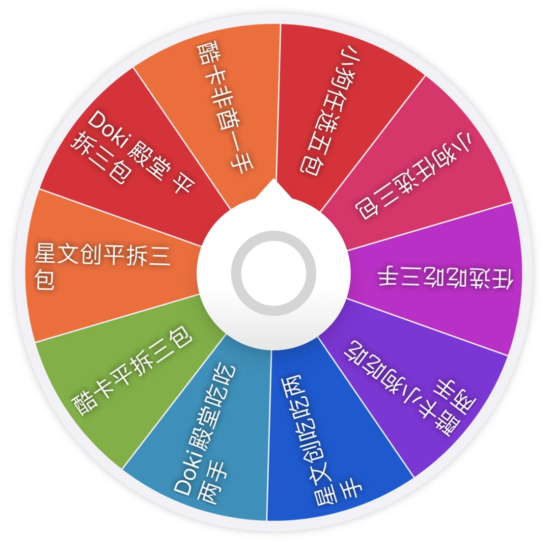 【夜夜】大转盘 线条小狗专场 doki殿堂 酷卡 星文创