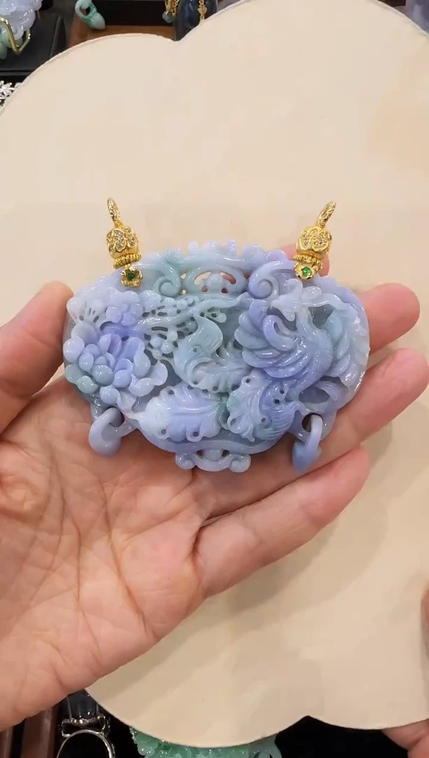 【闪购商品】翡翠颈饰未镶嵌国风