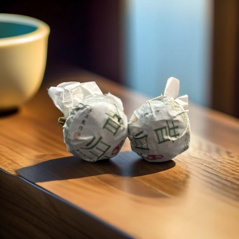 2024年 昔归  手工龙珠  普洱茶8克/颗（生茶）