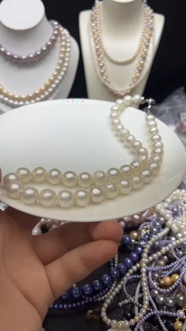 淡水珍珠未镶嵌颈饰多人