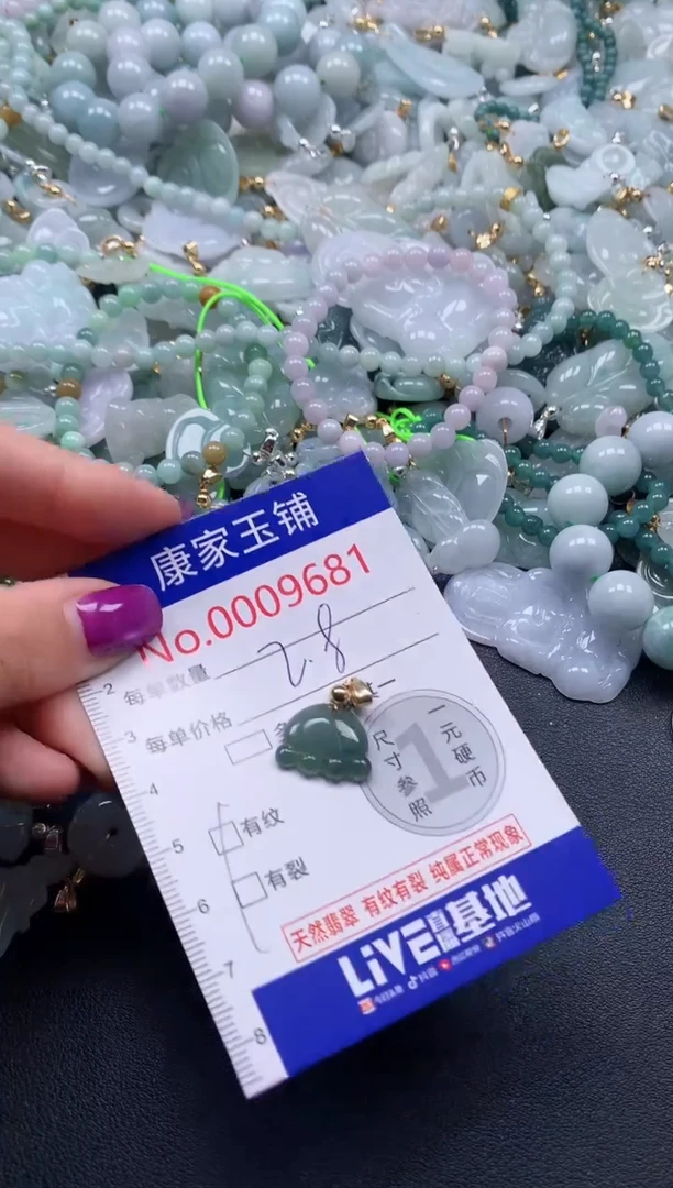 颈饰未镶嵌翡翠9681
