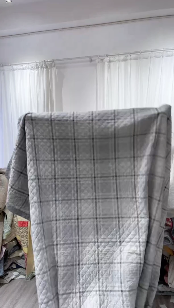 棉230*250纯棉床盖35号微瑕