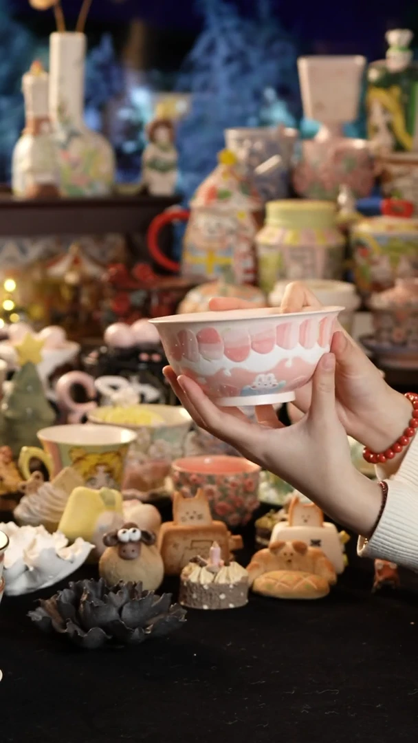 其他陶景德镇釉下彩手绘设计师款陶瓷