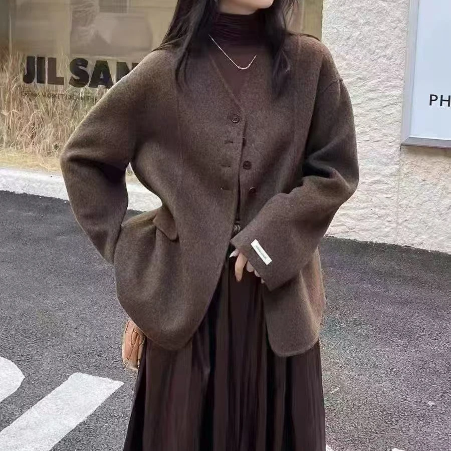 宏丰2521【开年大促】羊毛大衣外套