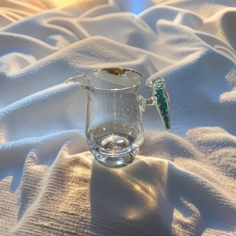 高档绿松石耐热杯