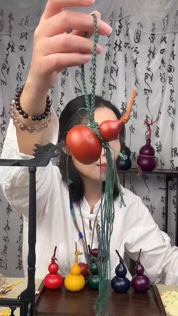 大漆葫芦挂件----027