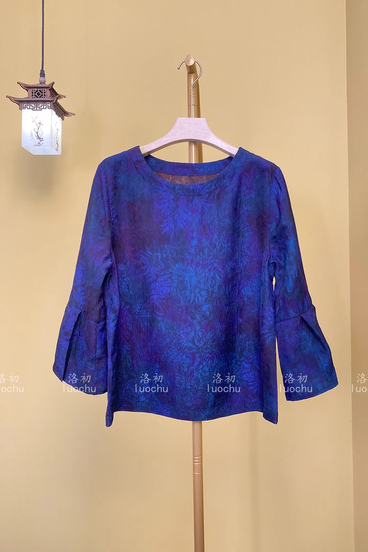 【克莱因】新中式国风气质时尚26新款百搭重磅女上衣