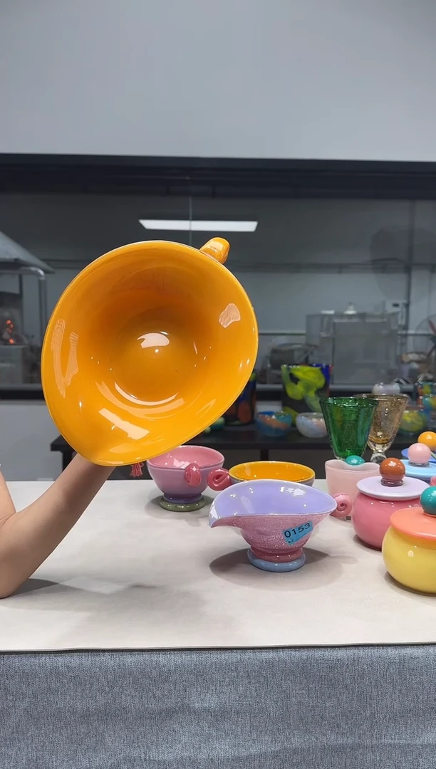 大芒果M冷餐具慕忆家手作琉璃高口