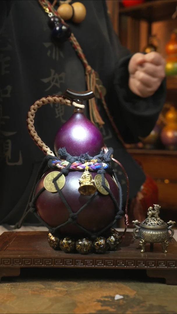 295大漆一物一拍记葫堂出品【不带手串】