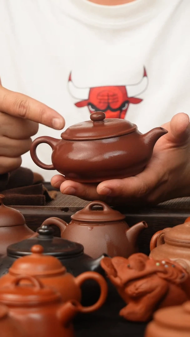 茶杯紫砂宜兴原矿紫砂手工壶