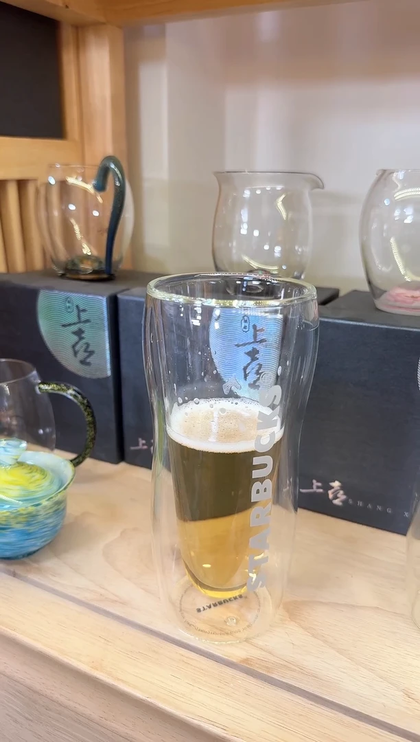 高硼硅双层大容量公道杯