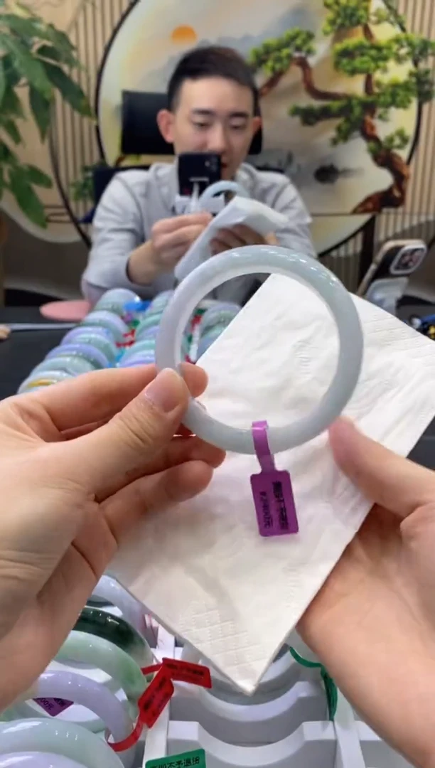 未镶嵌手镯翡翠0007243