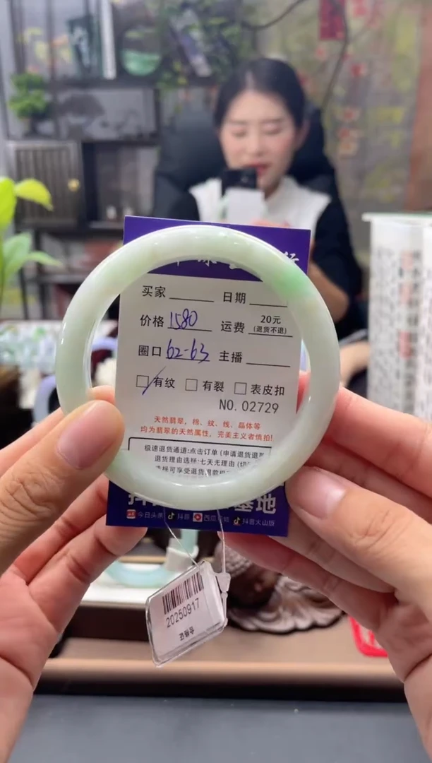未镶嵌手镯翡翠2729****