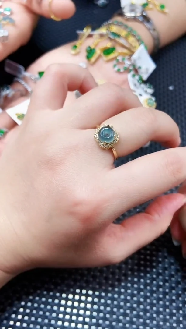 【闪购商品】翡翠戒指未镶嵌111111111