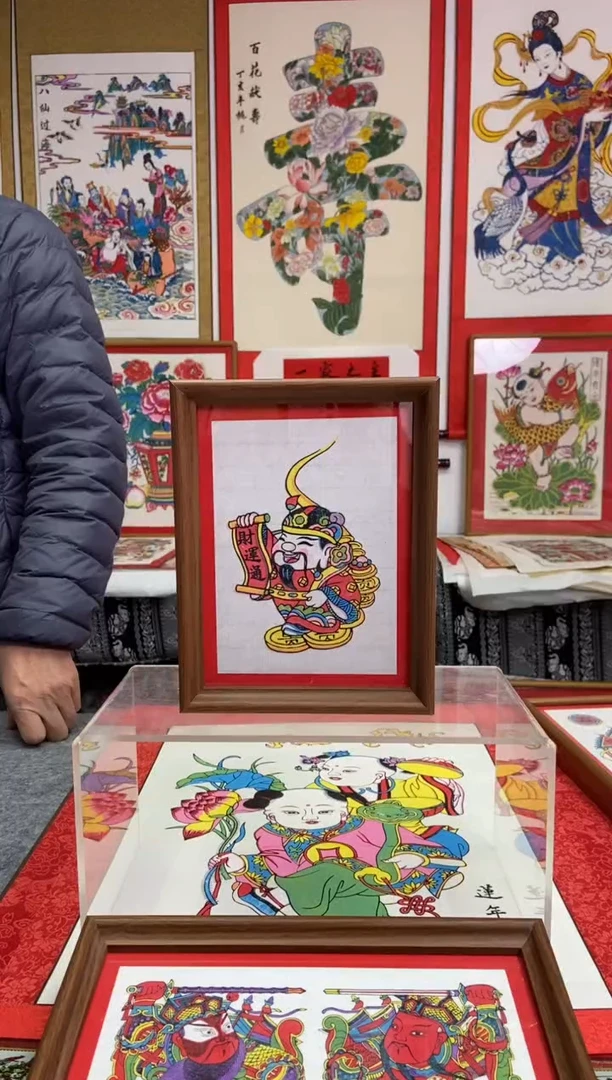 财运通摆台手工制作精品