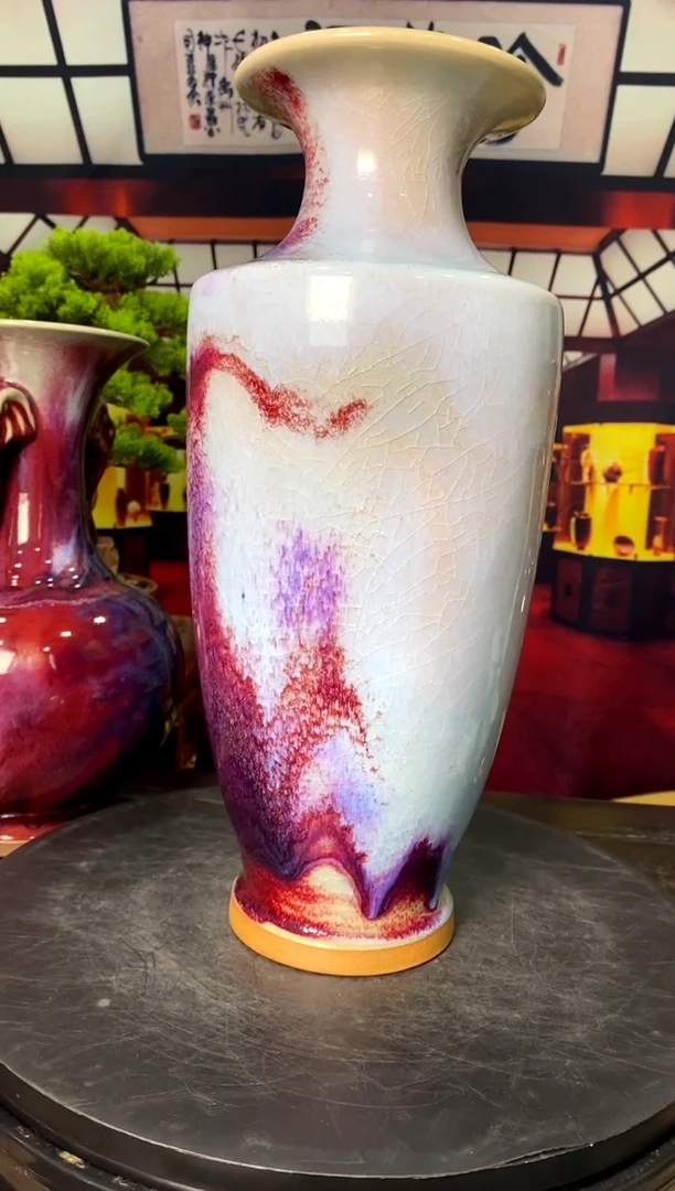 摆件大宋官窑 将军瓶