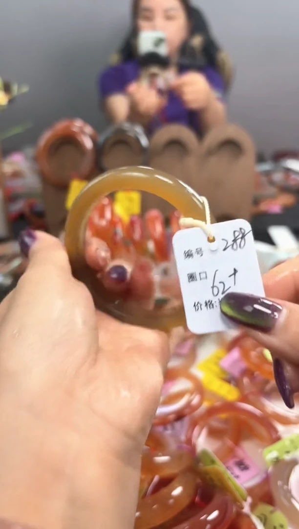 手镯玛瑙/玉髓未镶嵌楠*?288
