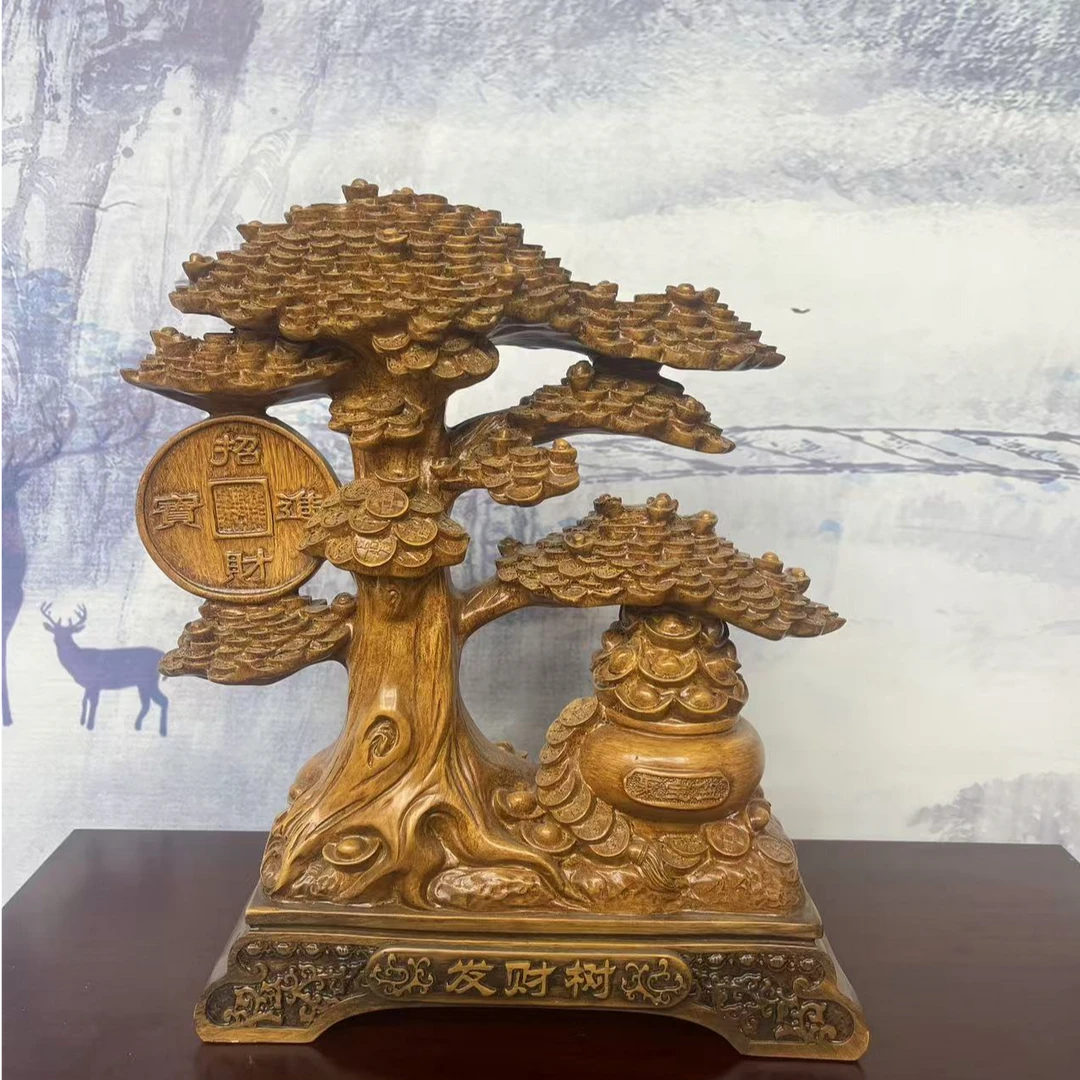 发财树家居桌面摆件